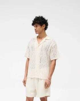 All Over Crochet Shirt