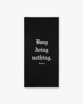 Busy Doing Nothing Beach Towel