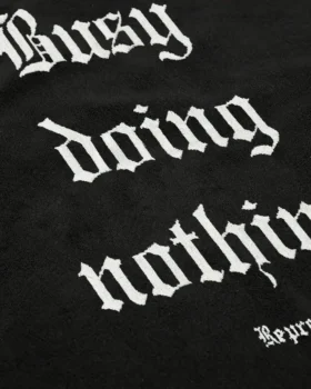 Busy Doing Nothing Beach Towel