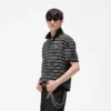 California Striped Knitted Polo