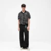 California Striped Knitted Polo