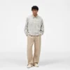 Cord Zip Flannel Shirt