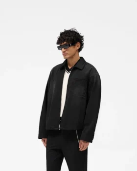 Cotton Zip Through Shirt