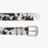 Cowhide Rodeo Belt