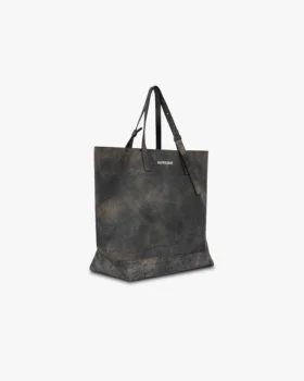 Distressed Leather Tote Bag