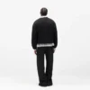 Dual Layer Script Sweater