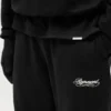 Dual Layer Script Sweatpants