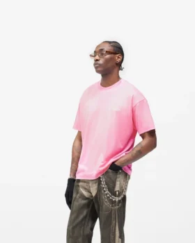 Dual Layer Script T-Shirt