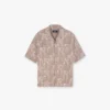 Embroidered Initial Overshirt