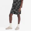 Embroidered Initial Tailored Short