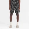 Embroidered Initial Tailored Short