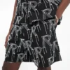Embroidered Initial Tailored Short
