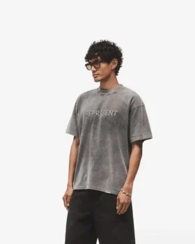 Embroidered Serif Logo T-Shirt