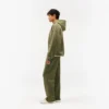 Initial Boxy Zip Through Hoodie
