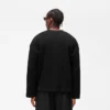 Initial Henley Waffle Long Sleeve T-Shirt