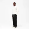 Initial Sheer Rib Long Sleeve T-Shirt