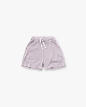 Initial Waffle Shorts- Mist