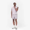 Initial Waffle Shorts- Mist
