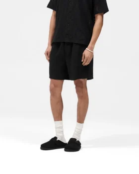 Knitted Panel Short