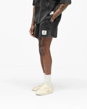 Knitted Varsity Shorts