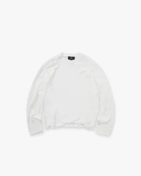 Long Sleeve Slub Knit T-Shirt