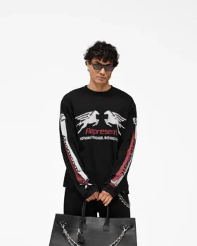 Mesh Pegasus Long Sleeve T-Shirt