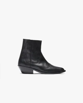 Michael Zip Boot Leather