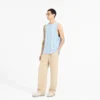 Mixed Knit Vest