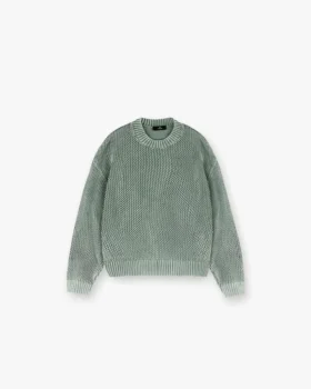Open Gauge Knit Sweater