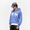 Pegasus Zip Through Hoodie