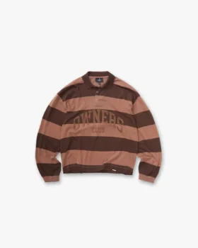 Represent Owners Club Stripe Rugby Polo
