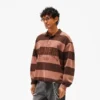 Represent Owners Club Stripe Rugby Polo