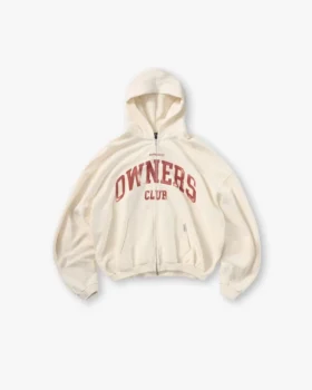 Represent Owners Club Zip Through Hoodie