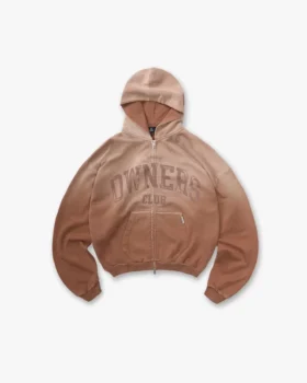 Represent Owners Club Zip Through Hoodie
