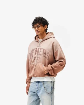 Represent Owners Club Zip Through Hoodie