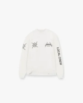 Represent X Metallica Local Crew Long Sleeve T-Shirt