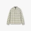 Sheer Long Sleeve Flannel Shirt