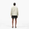 Sheer Long Sleeve Flannel Shirt