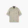 Short Sleeve Cotton Overshirt