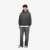 Stepped Hem Hoodie