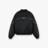 Zip Back Bomber Jacket